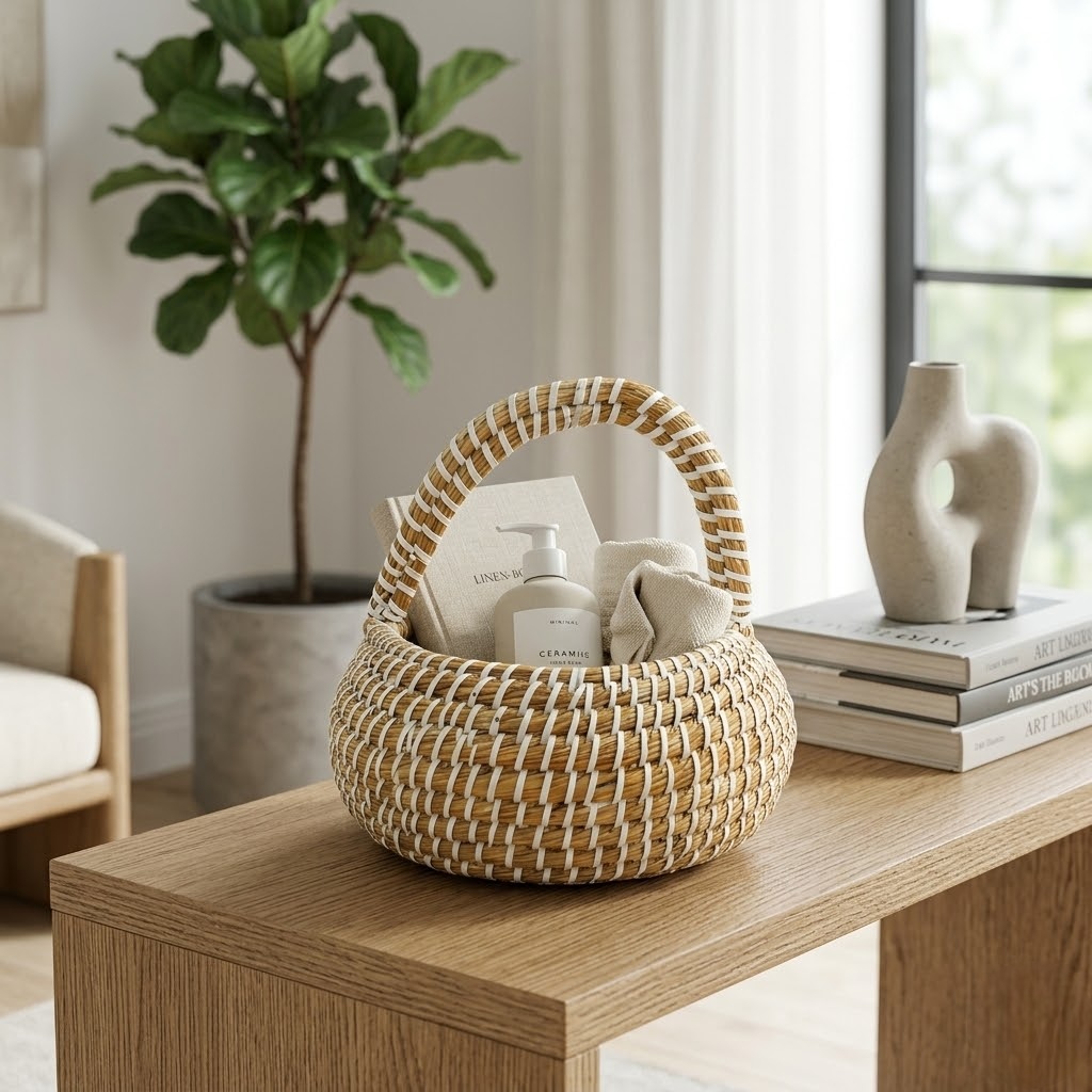 handcrafted basket handcrafted basket
