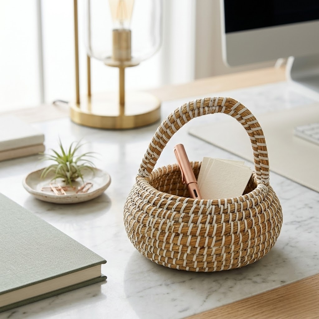 handcrafted basket handcrafted basket